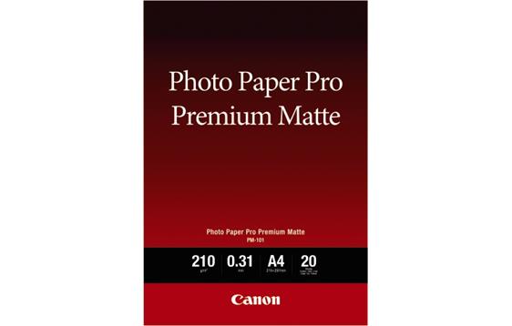 122734 Canon 8657B005 Fotopapir CANON PM-101 prem matt A4 (20) 